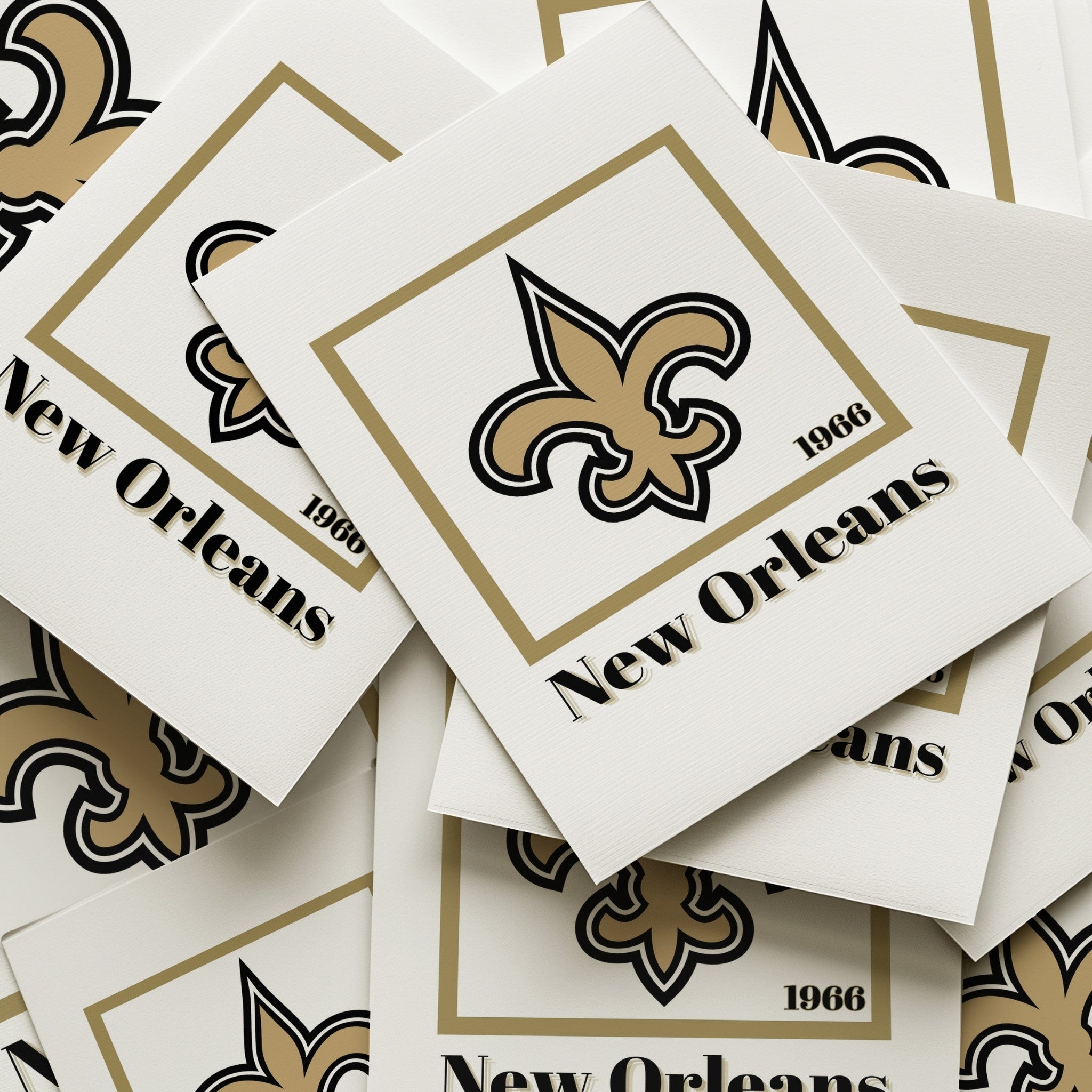 New Orleans Saints Art Print - Minimalist Sports Wall Decor