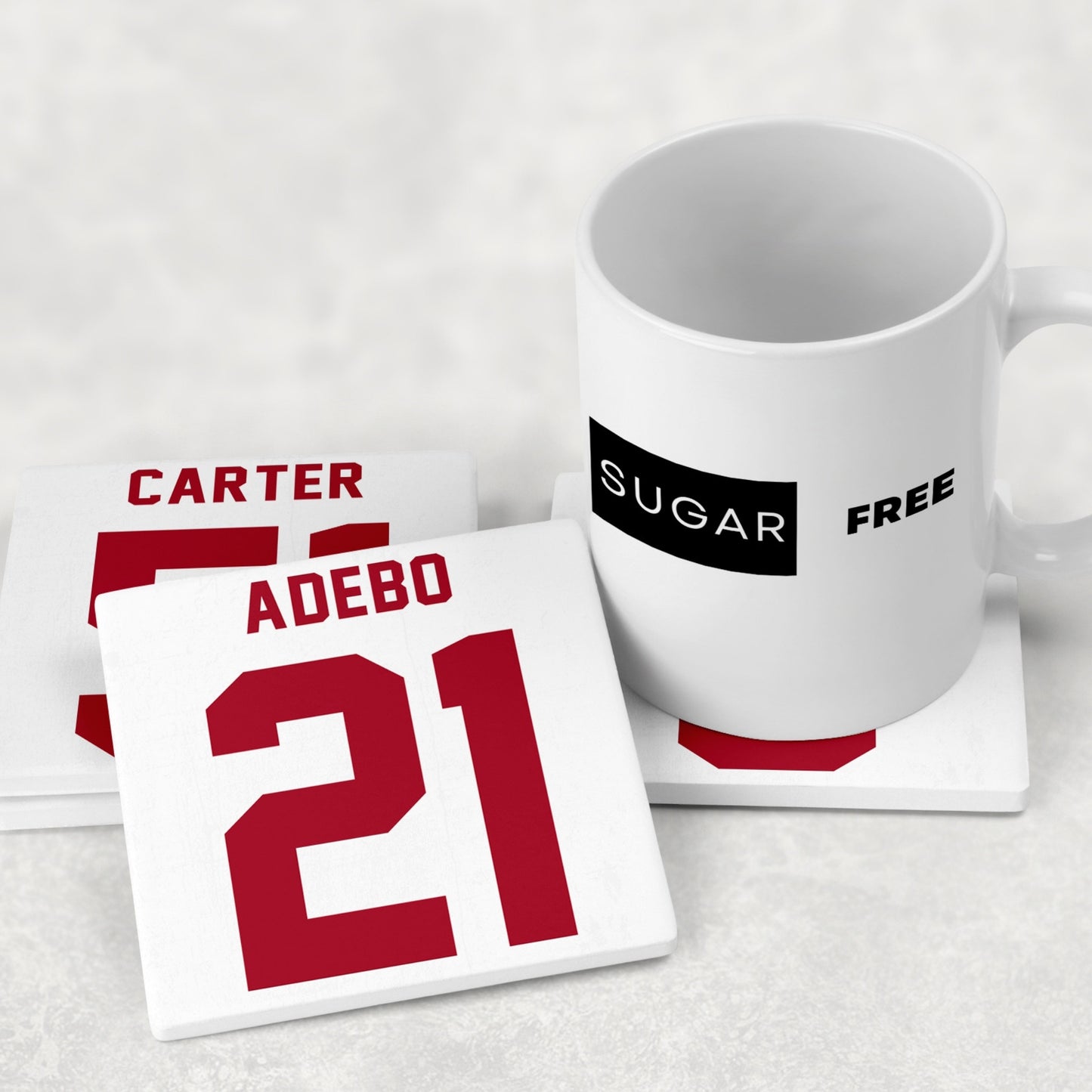 New York Giants Jersey Inspired Coasters