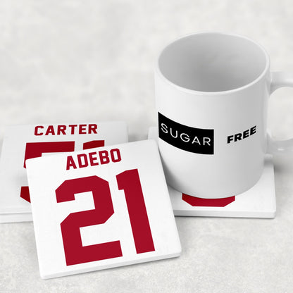New York Giants Jersey Inspired Coasters