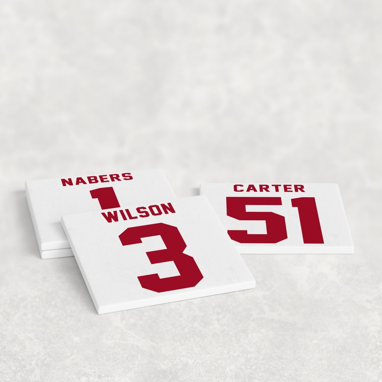 New York Giants Jersey Inspired Coasters