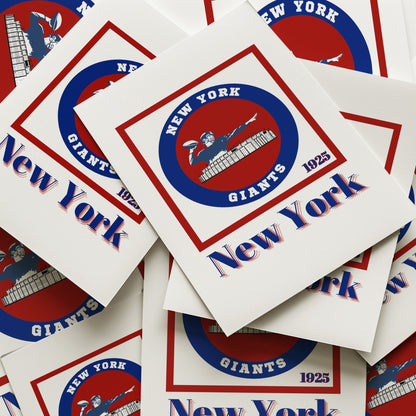 New York Giants Minimalist Art Print