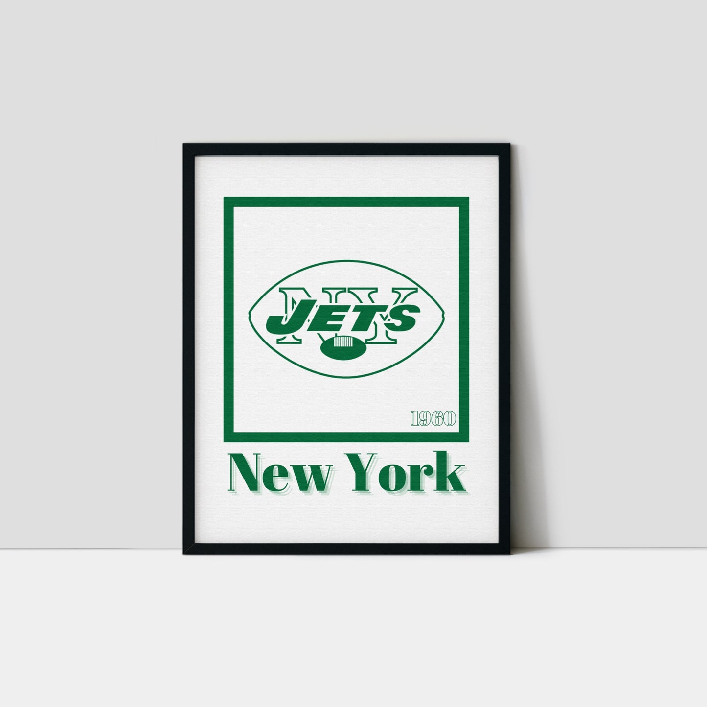 New York Jets Minimalist Art Print