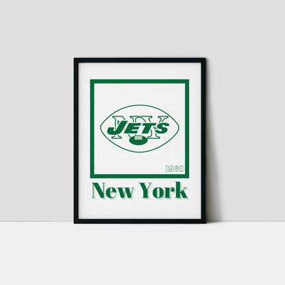 New York Jets Minimalist Art Print
