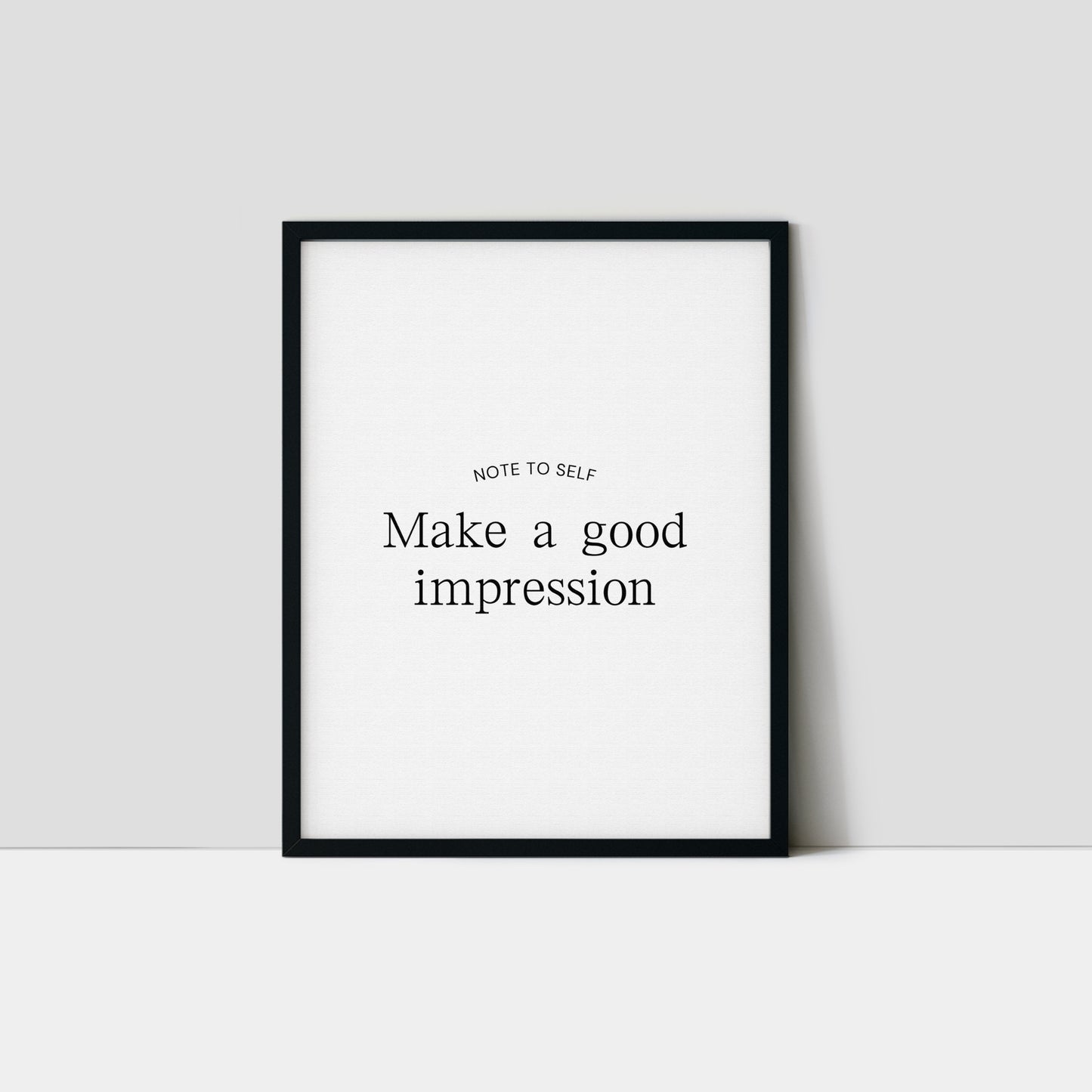 Note To Self
