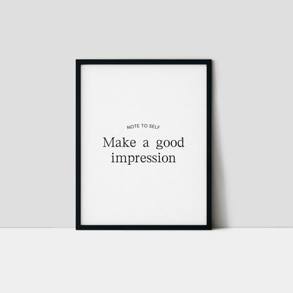 Note To Self