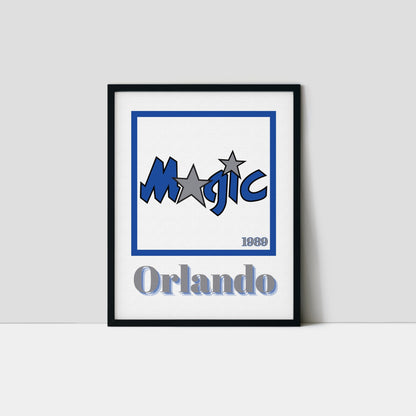Orlando Magic Minimalist Art Print