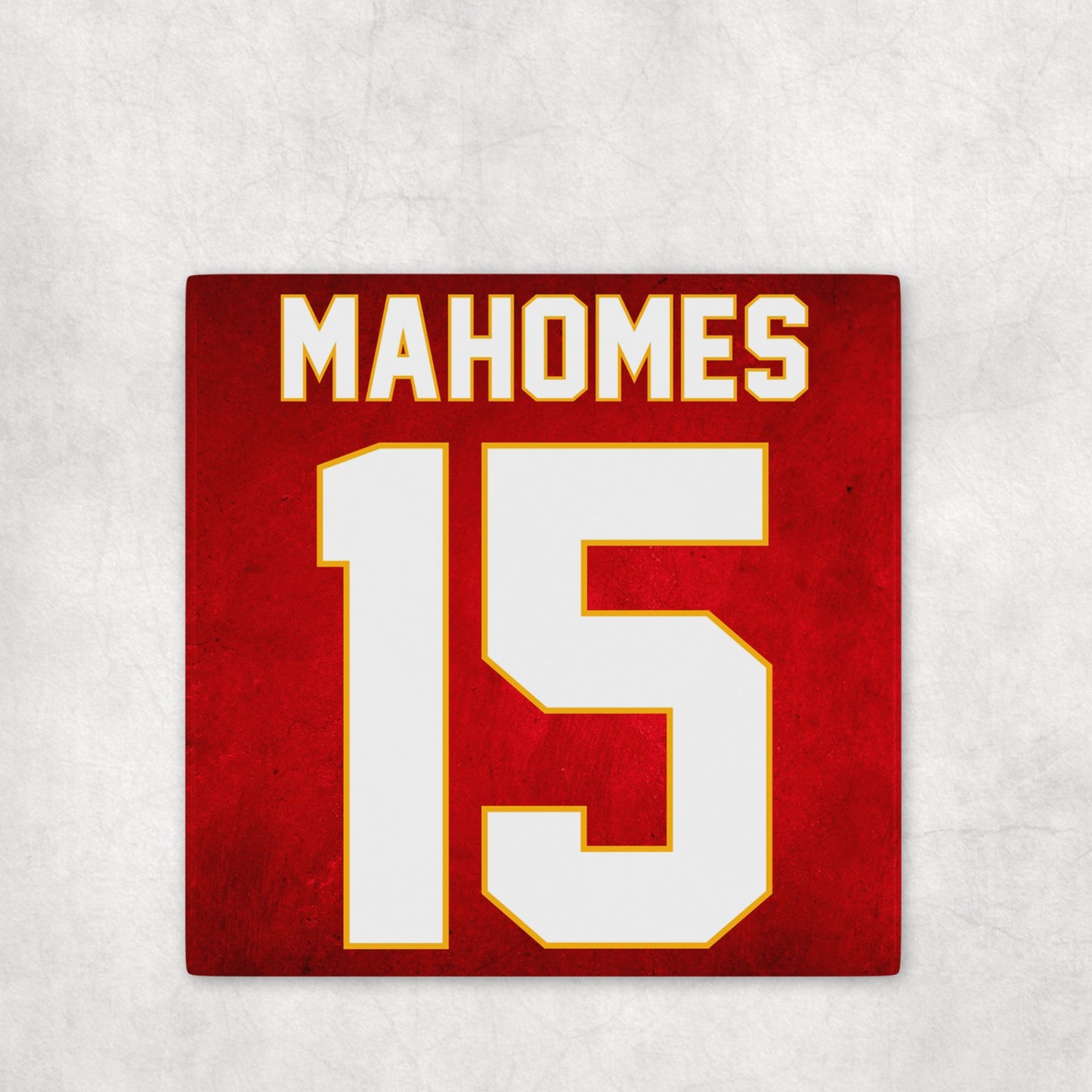Kansas City Chiefs Jersey Inspired Coasters