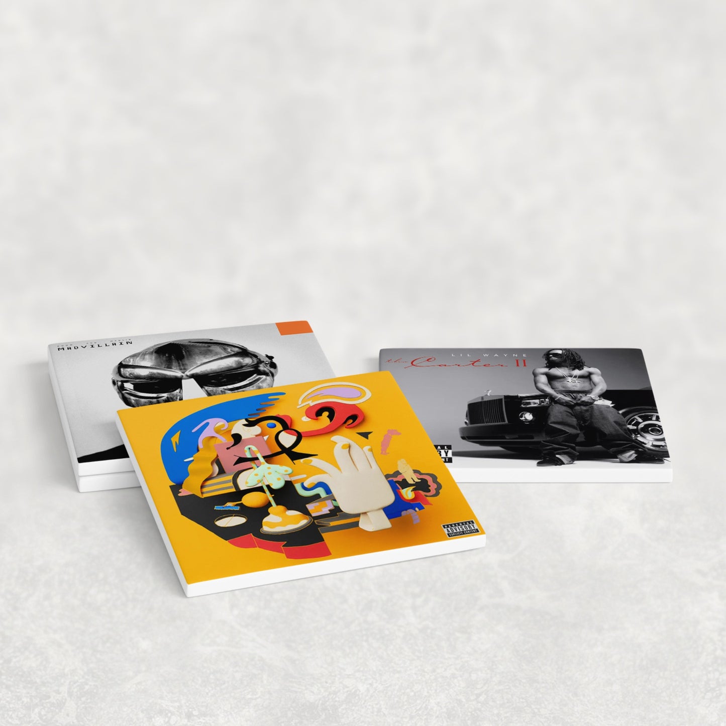 Custom Hip Hop Album Cover Coasters