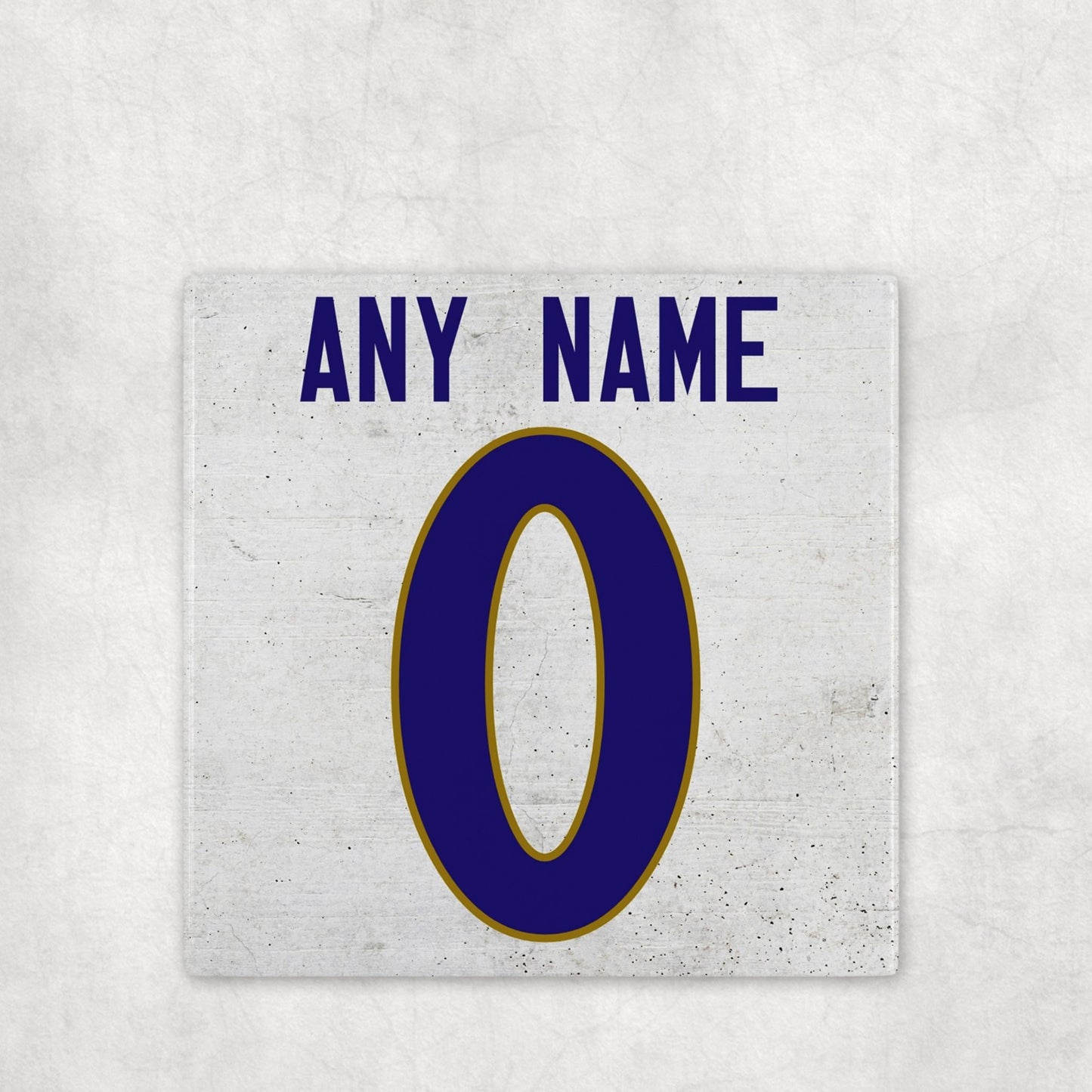Personalized Baltimore Ravens Inspired Coasters