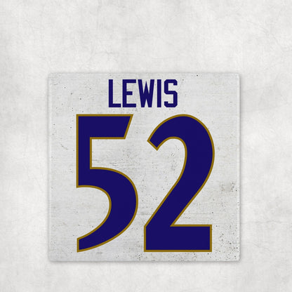 Personalized Baltimore Ravens Inspired Coasters