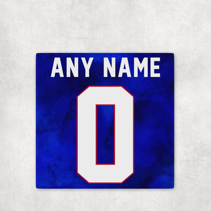 Personalized Buffalo Bills Inspired Coasters