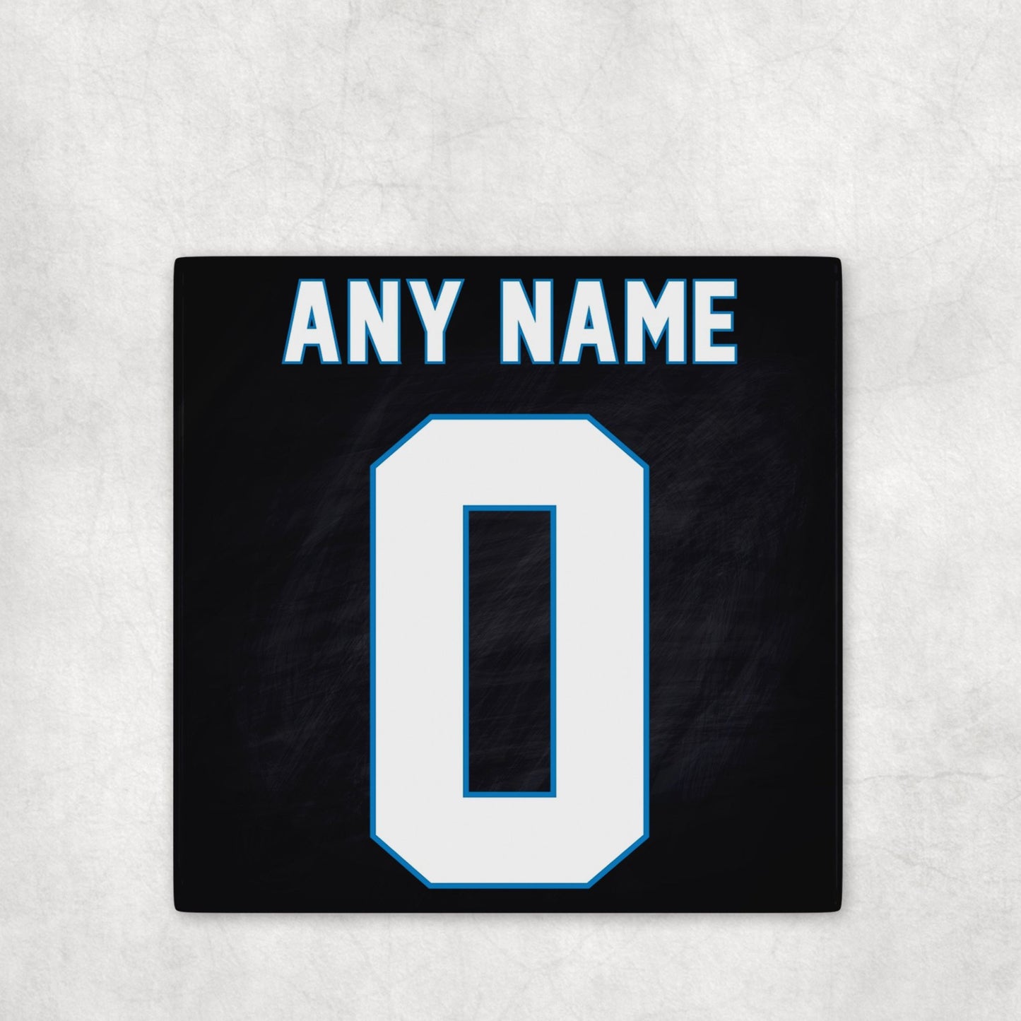 Personalized Carolina Panthers Inspired Coasters