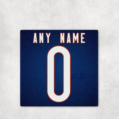 Personalized Chicago Bears Inspired Coasters