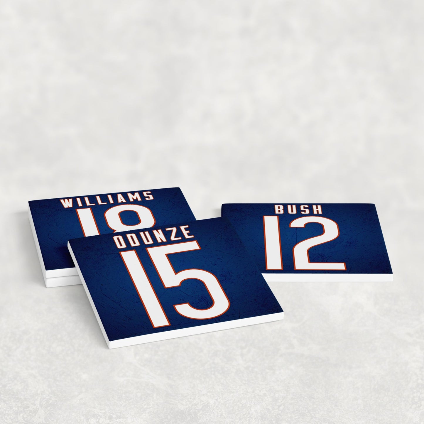 Personalized Chicago Bears Inspired Coasters