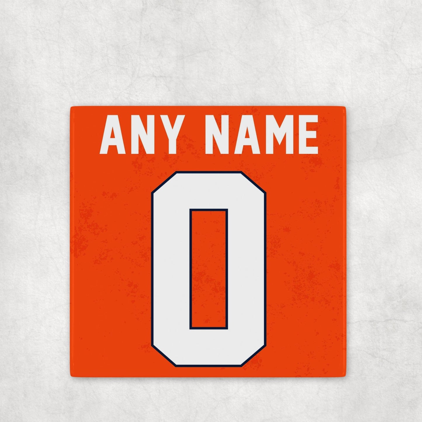 Personalized Denver Broncos Inspired Coasters