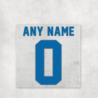 Personalized Detroit Lions Inspired Coasters