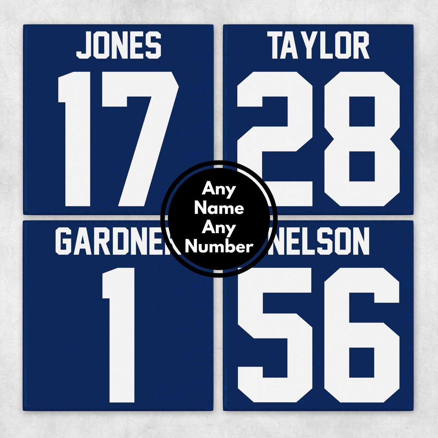 Personalized Indianapolis Colts Inspired Coasters