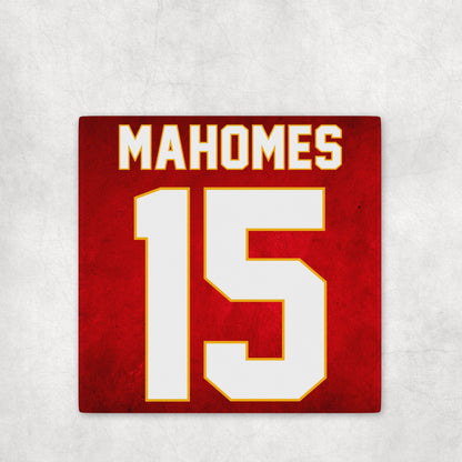 Personalized Kansas City Chiefs Inspired Coasters