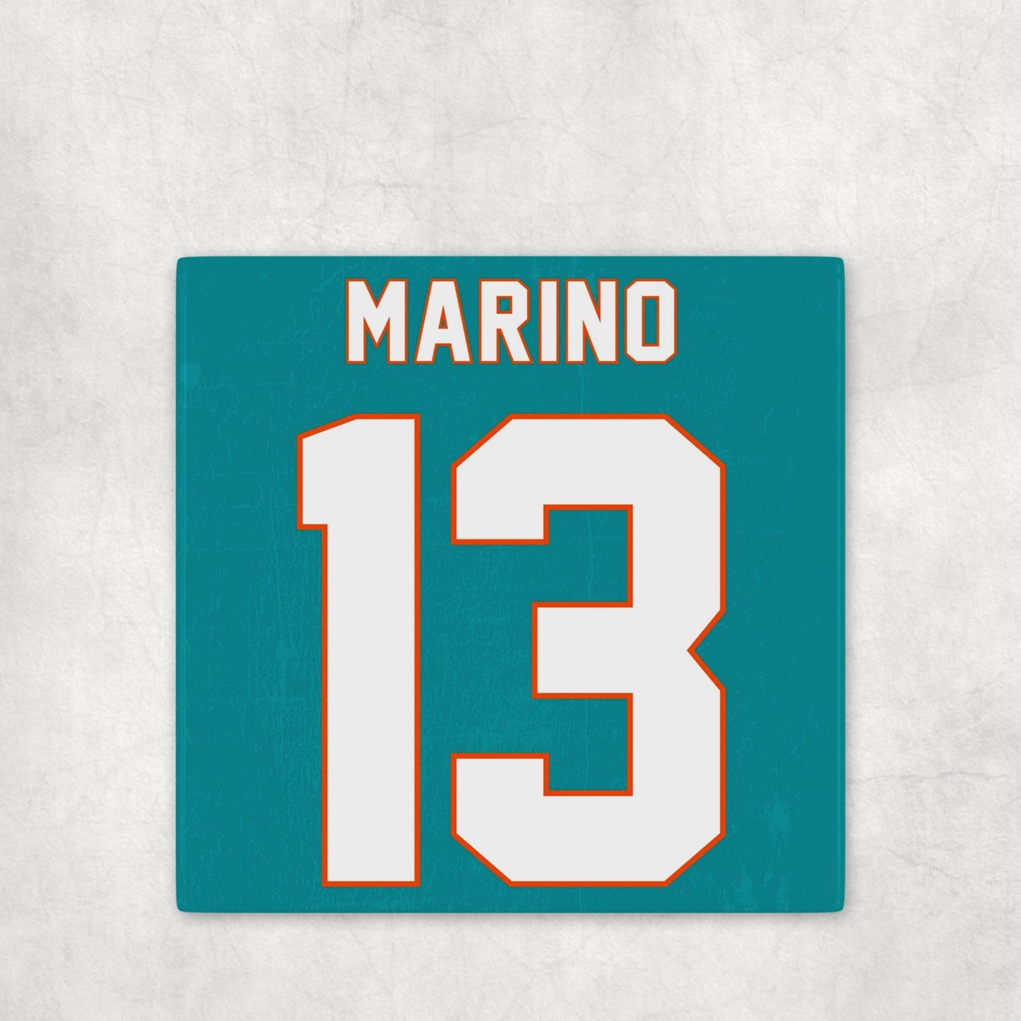 Personalized Miami Dolphins Inspired Coasters