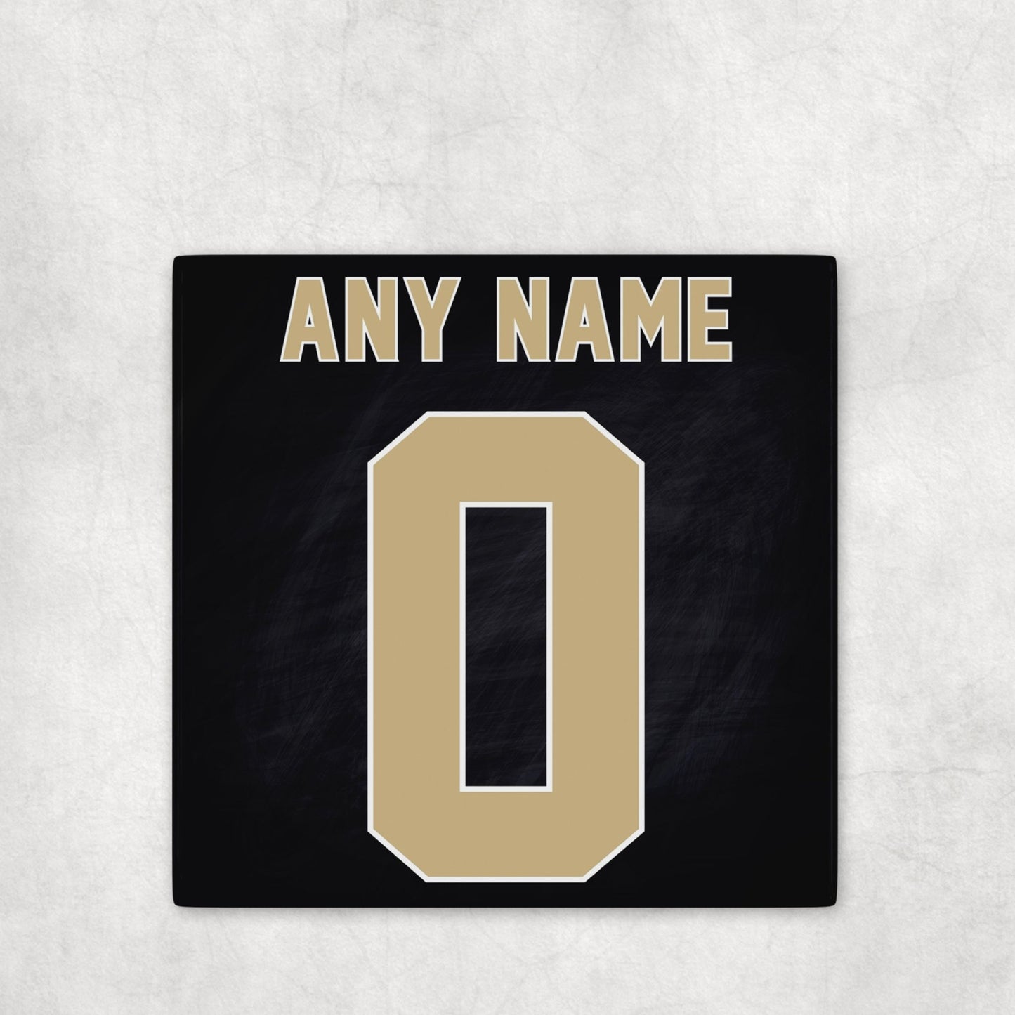 Personalized New Orleans Saints Inspired Coasters