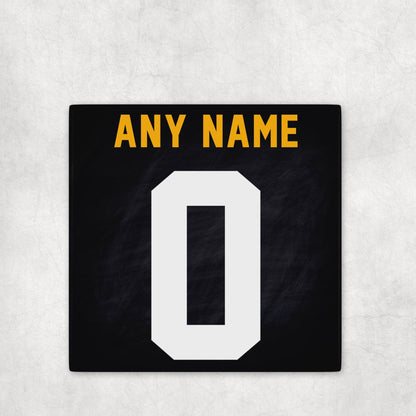 Personalized Pittsburgh Steelers Inspired Coasters