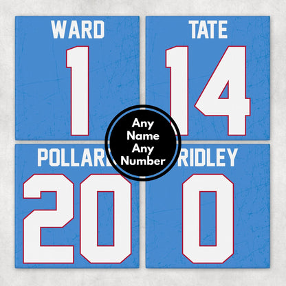 Personalized Tennessee Titans Inspired Coasters