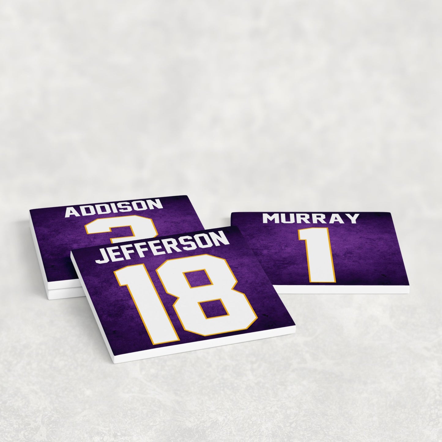 Personalized Minnesota Vikings Inspired Coasters