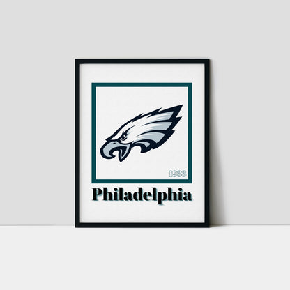 Philadelphia Eagles Minimalist Art Print