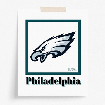 Philadelphia Eagles Minimalist Art Print