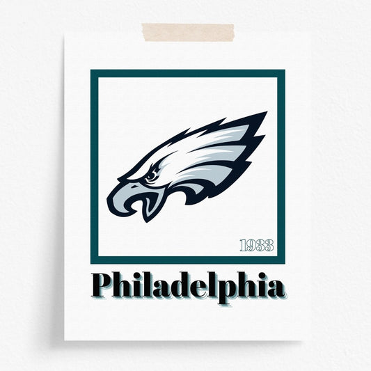 Philadelphia Eagles Minimalist Art Print