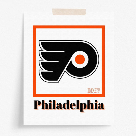 Philadelphia Flyers Minimalist Art Print