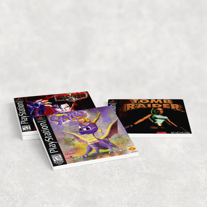 Custom PS1 Game Cover Coasters