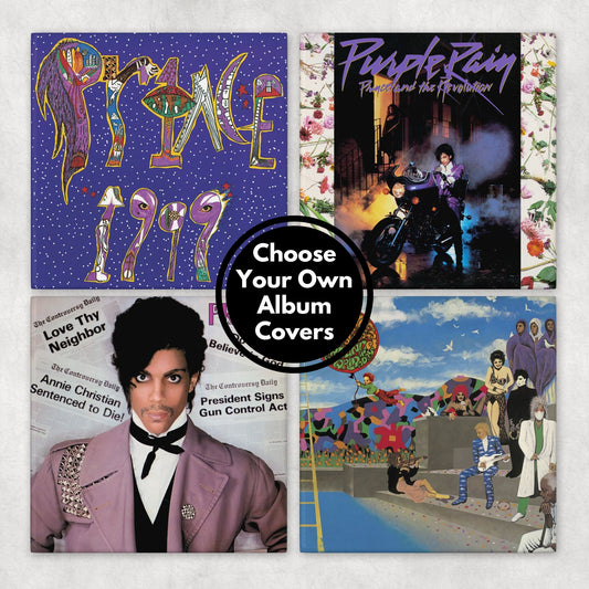 Custom Prince Album Cover Coasters