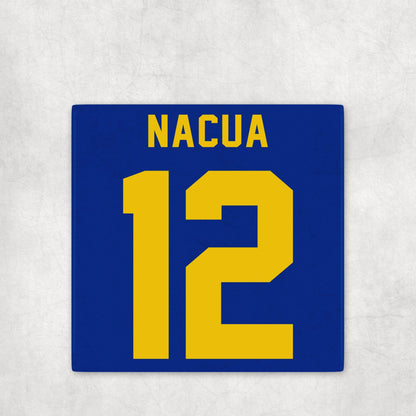 Los Angeles Rams Jersey Inspired Coasters