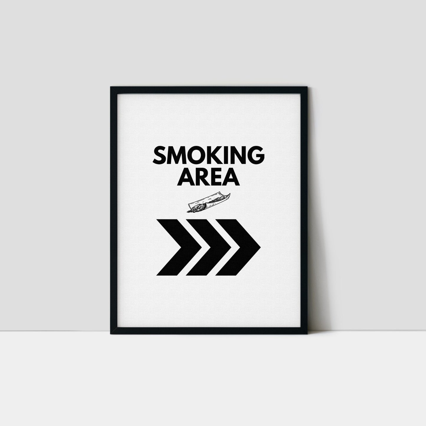 Smoking Area That Way