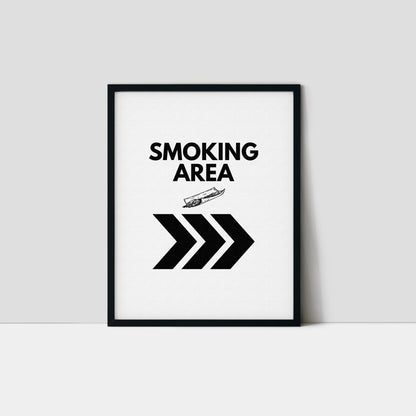 Smoking Area That Way