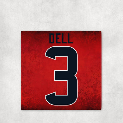 Houston Texans Jersey Inspired Coasters