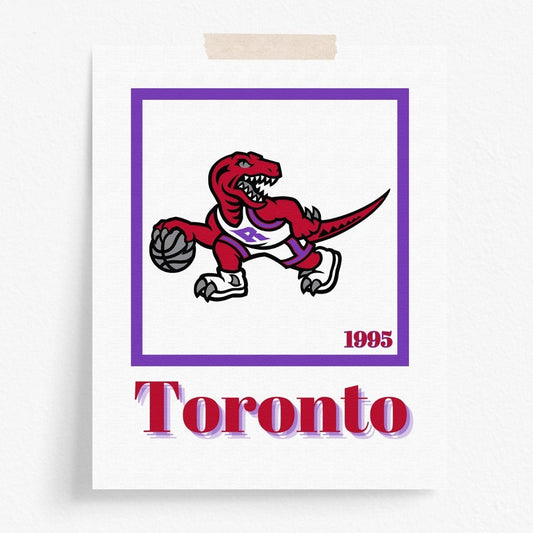 Toronto Raptors Minimalist Art Print
