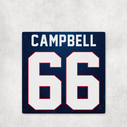New England Patriots Jersey Inspired Coasters