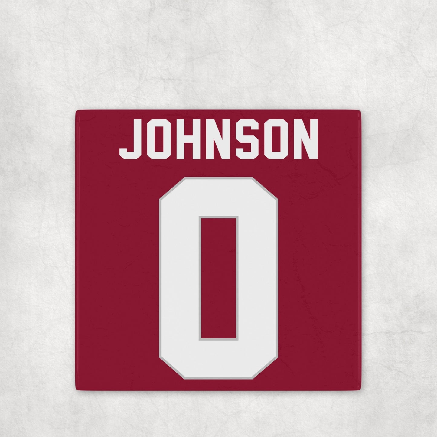 Arizona Cardinals Jersey Inspired Coasters