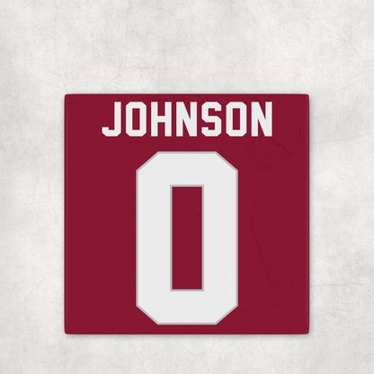 Arizona Cardinals Jersey Inspired Coasters