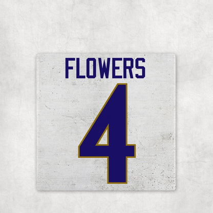 Baltimore Ravens Jersey Inspired Coasters